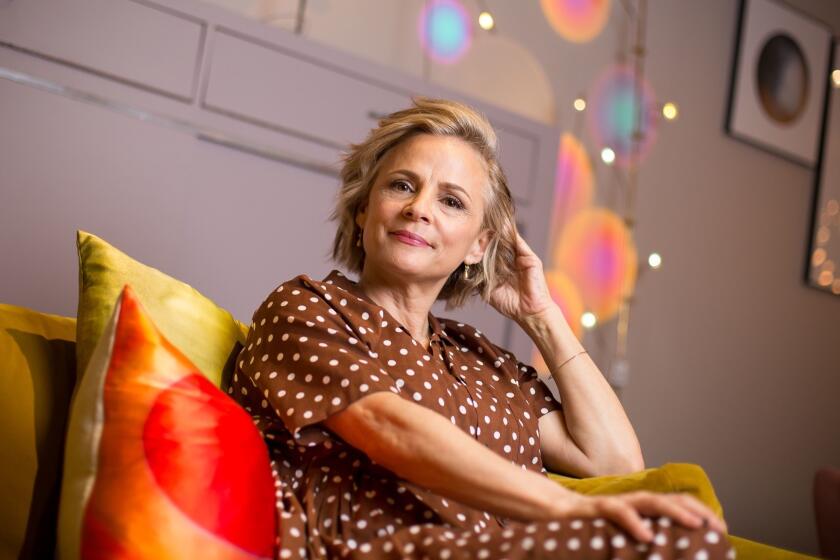 NEW YORK, NY -- MAY 02, 2018: Amy Sedaris, who has a new series on TruTV, poses for a portrait at ABC Carpet and Home on May 02, 2018 in New York City. (Michael Nagle for The Times)