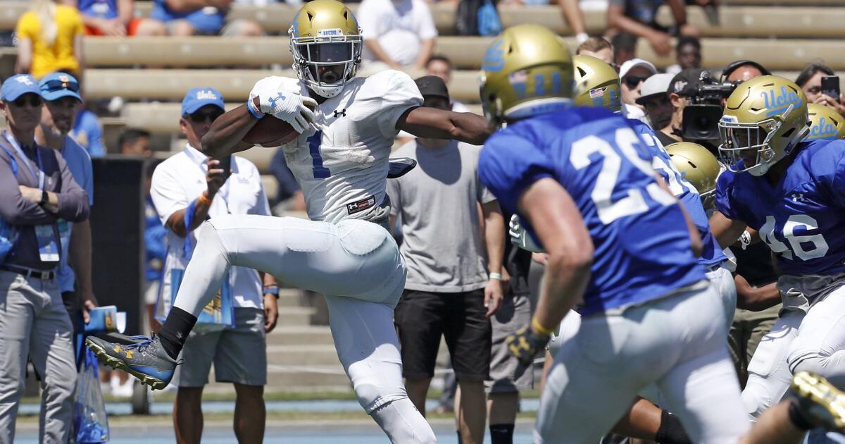 Aside from safety, Chip Kelly's first UCLA spring game goes 'according