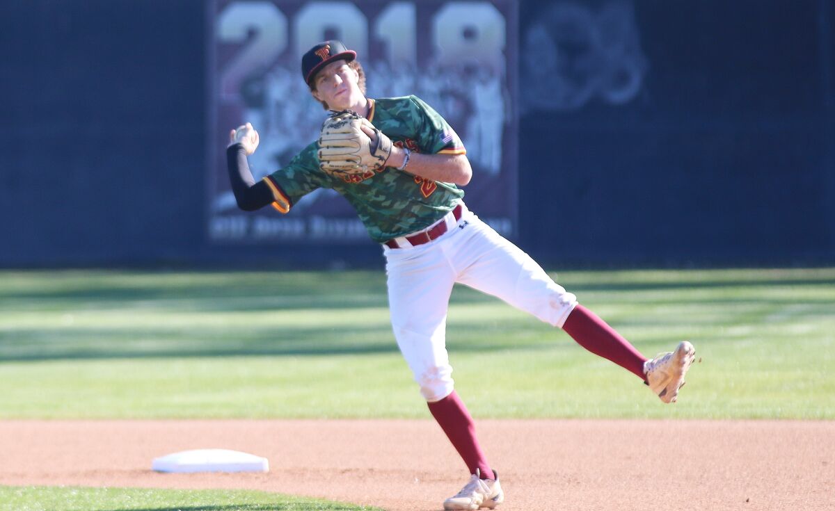 Second baseman Chase Klemke is part of an all-junior infield.