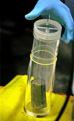 plutonium glass