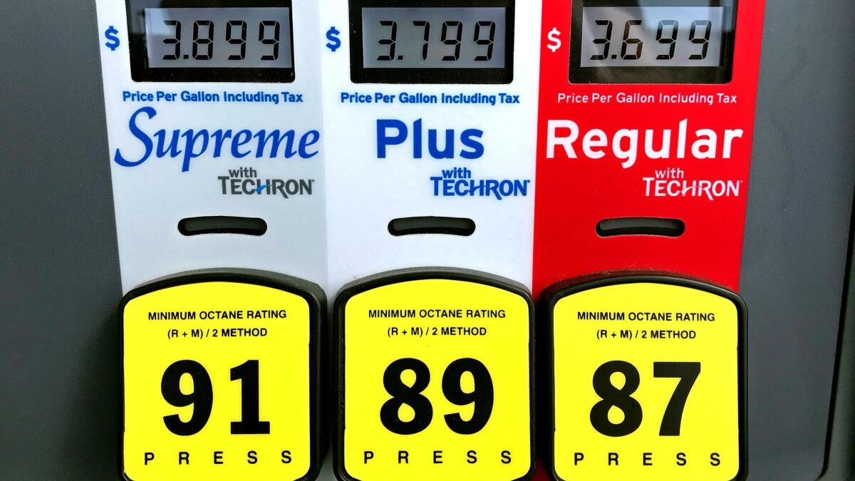 Gasoline prices are averaging $3.69 a gallon in California, but the cost of a road trip increases less than you might think.