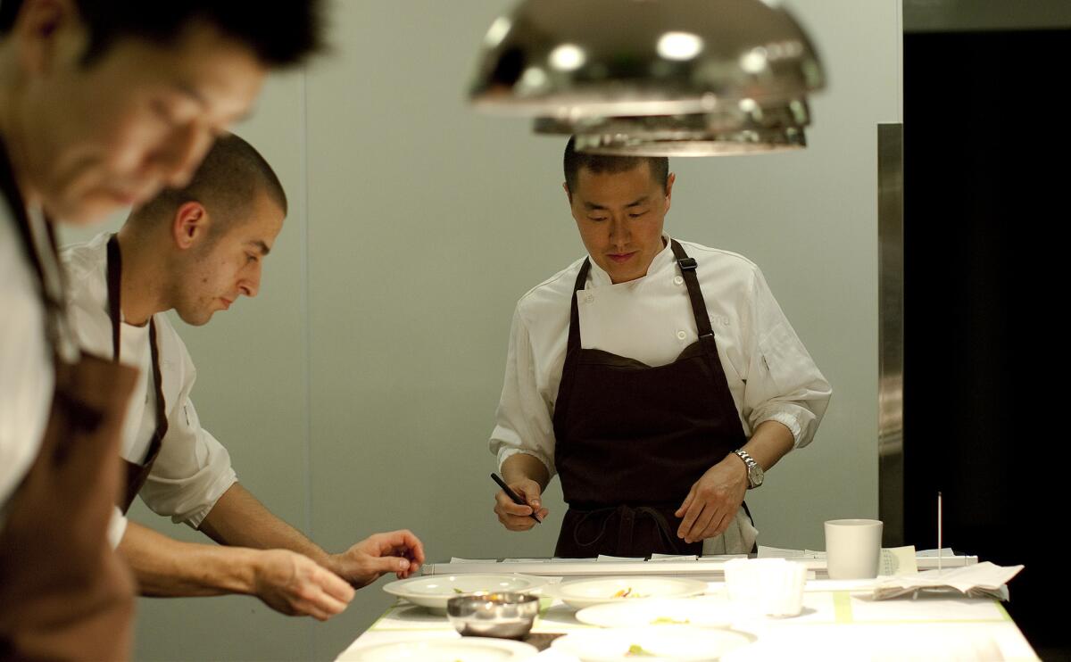 Chef Corey Lee runs the kitchen at San Francisco's newly three-starred Benu.