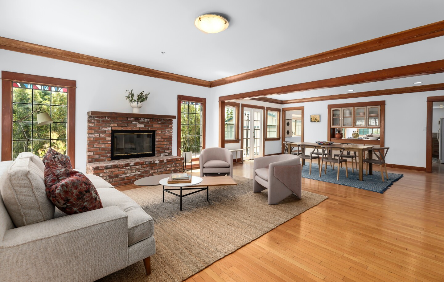 Just west of downtown Culver City, this well-preserved 1920s Craftsman listed for $1.885 million is surrounded by shops, parks and restaurants.