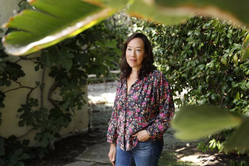 LOS ANGELES-CA-SEPTEMBER 6, 2018: Director Karyn Kusama is photographed at home in Los Angeles on Wednesday, September 6, 2018. (Christina House / For The Times)