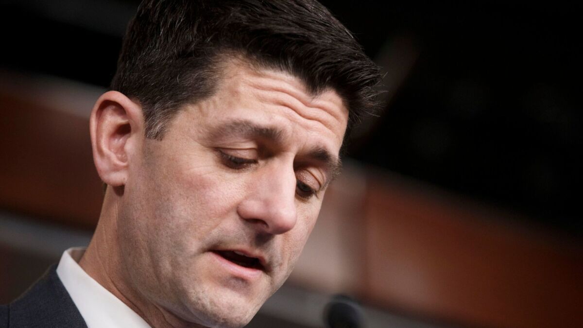 Speaker of the House Paul Ryan announces he will not run for reelection in 2018.