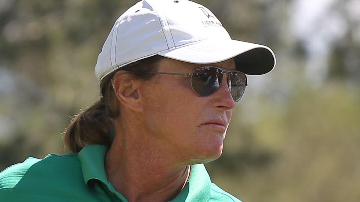 Bruce Jenner, shown at a charity golf tournament in early April, has been sued for wrongful death related to a fatal multi-vehicle crash on PCH in February.