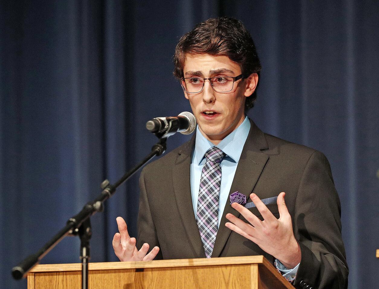 Photo Gallery: First political speech debate at Burbank High School