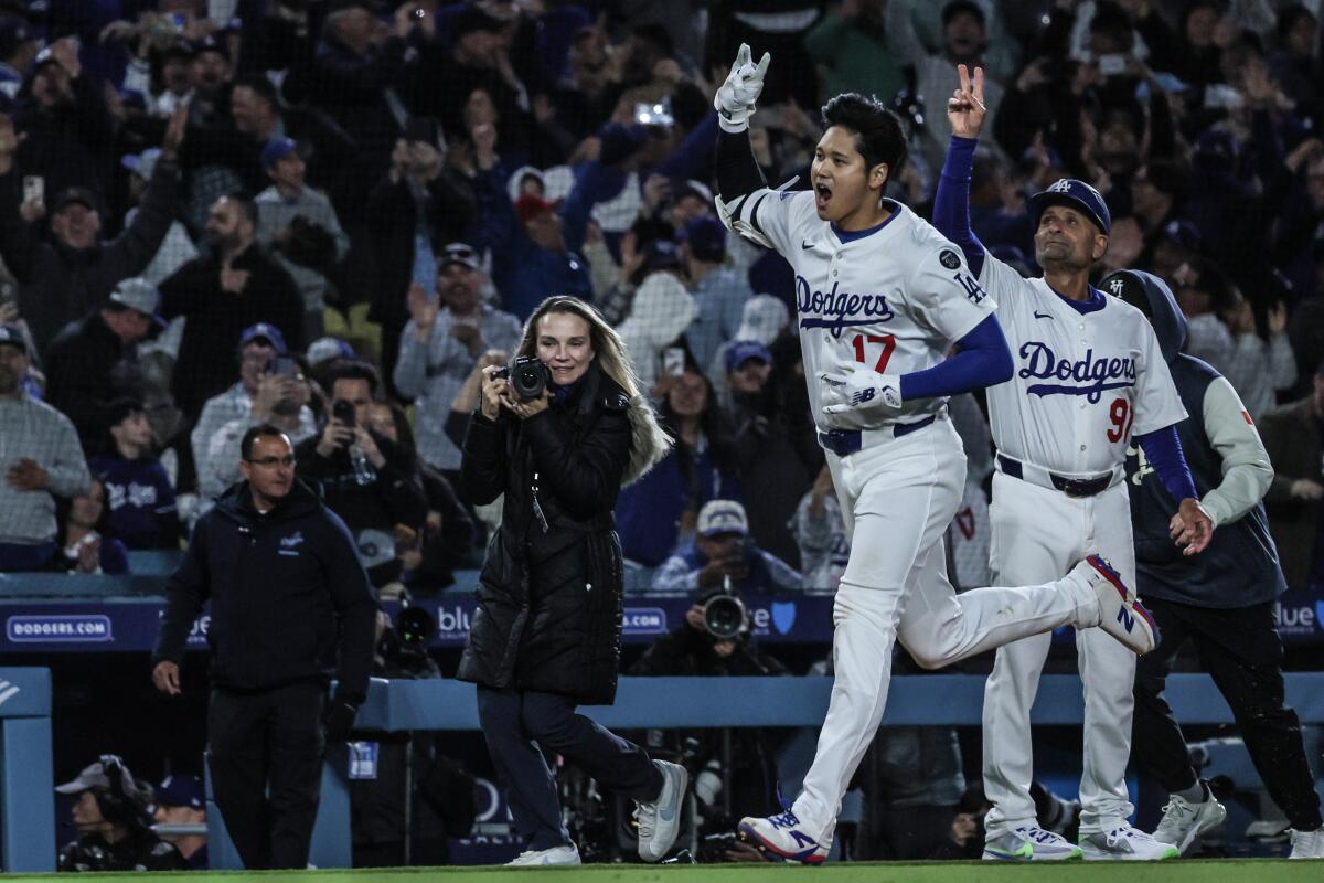 The Sports Report: Shohei Ohtani delivers magic, extends Dodgers’ perfect start The Sports Report: Shohei Ohtani delivers magic, extends Dodgers’ perfect start