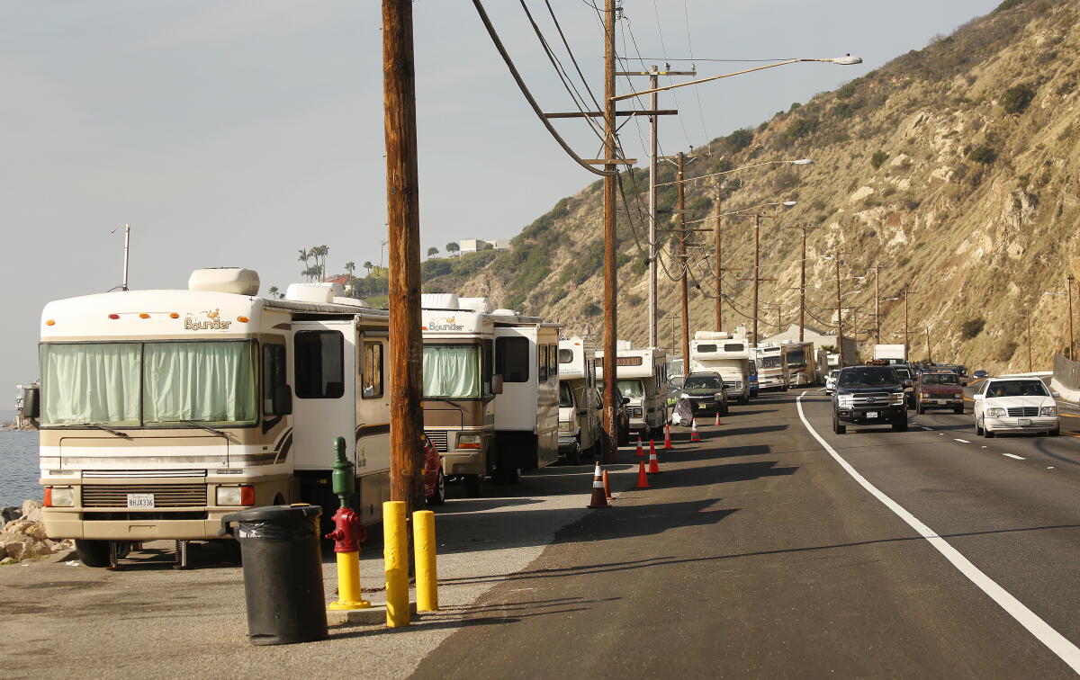 Pch Rv Malibu wants to ban overnight parking on Pacific Coast Highway. Will ...