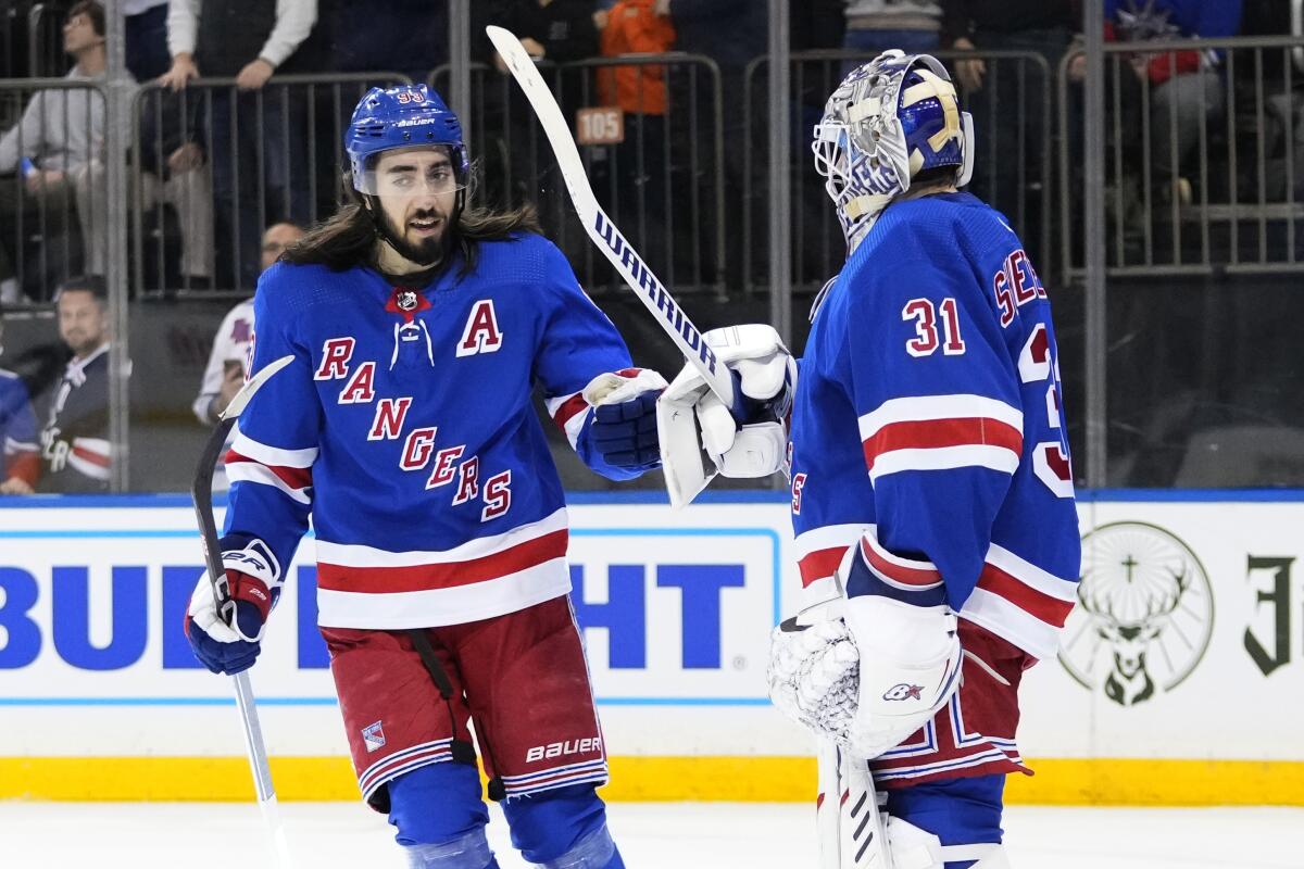Rangers' Mika Zibanejad playing at an elite level once again