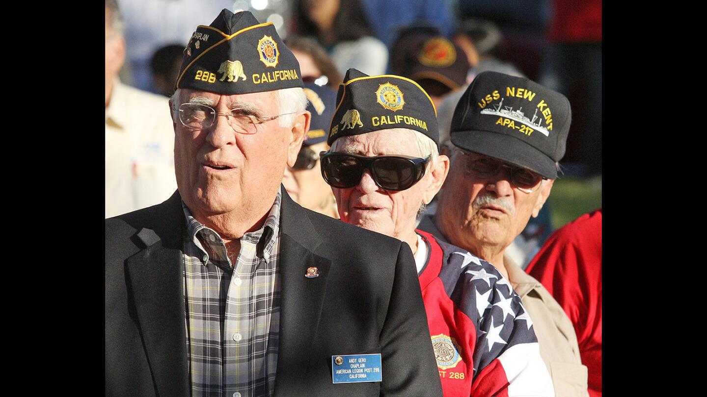 Photo Gallery: Veteran's Day event at Two Strike Park in La Crescenta