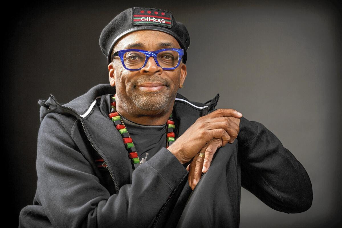Director Spike Lee at the Four Seasons hotel on Nov. 16, 2015.