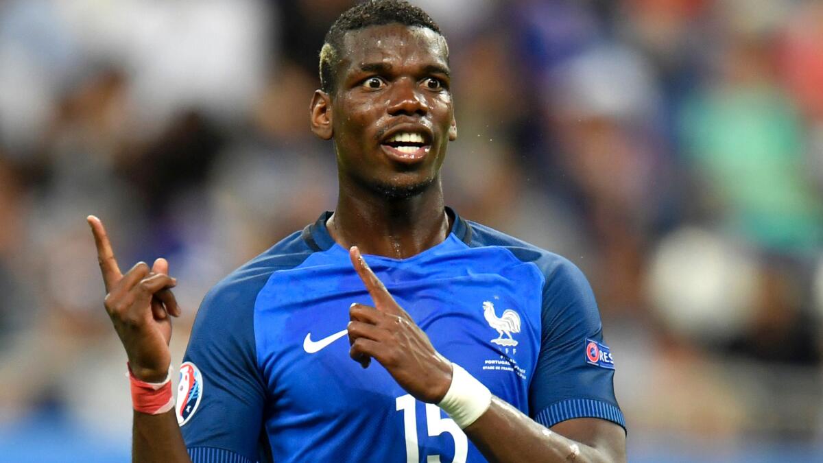 Paul Pogba helped France reach the European Championship final this summer.