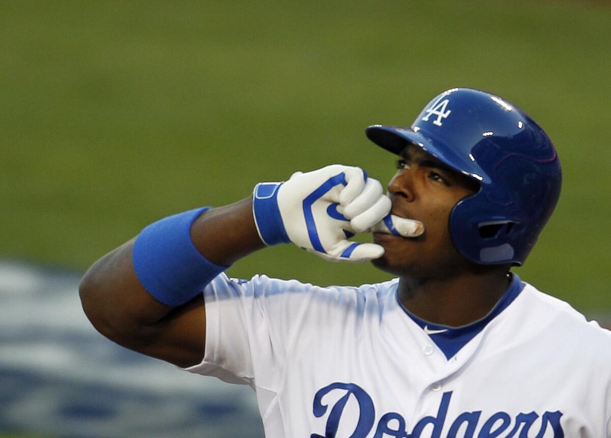 The Dodgers paid big to land star outfielder Yasiel Puig, but the team says it wants to take a more proactive role in developing its home-grown talent.