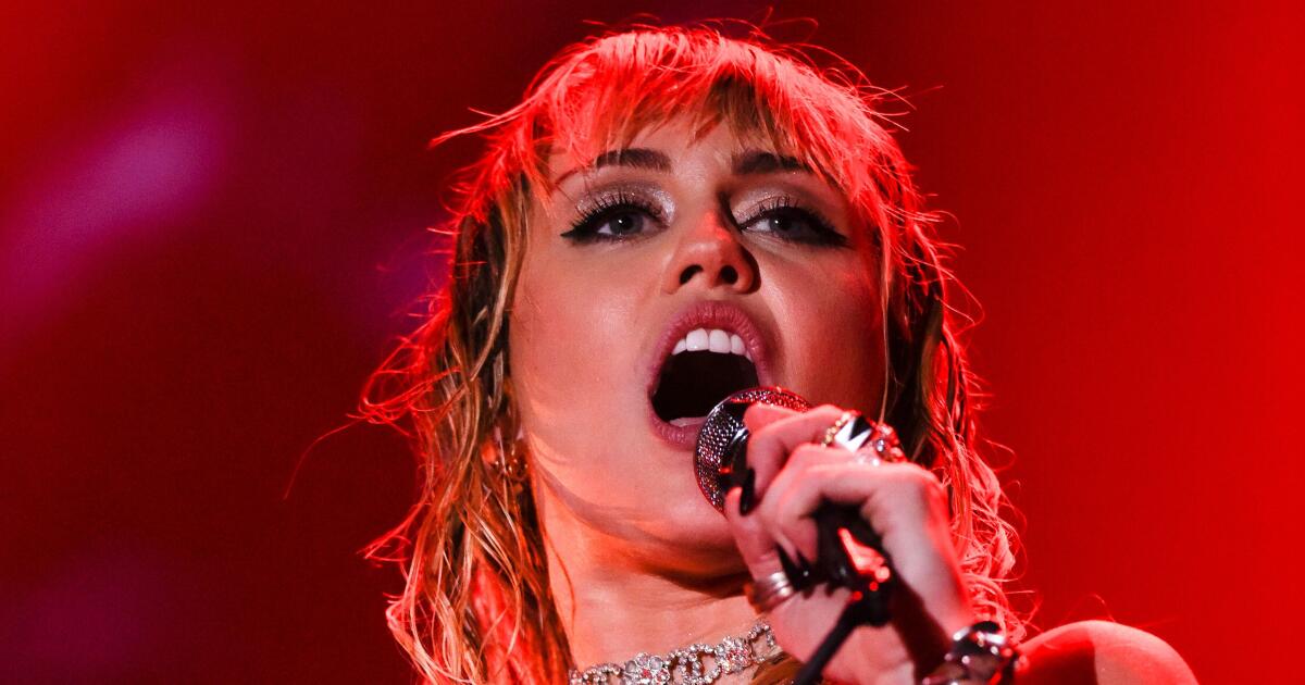 Why doesn't Miley Cyrus want to tour anymore? - Los Angeles Times