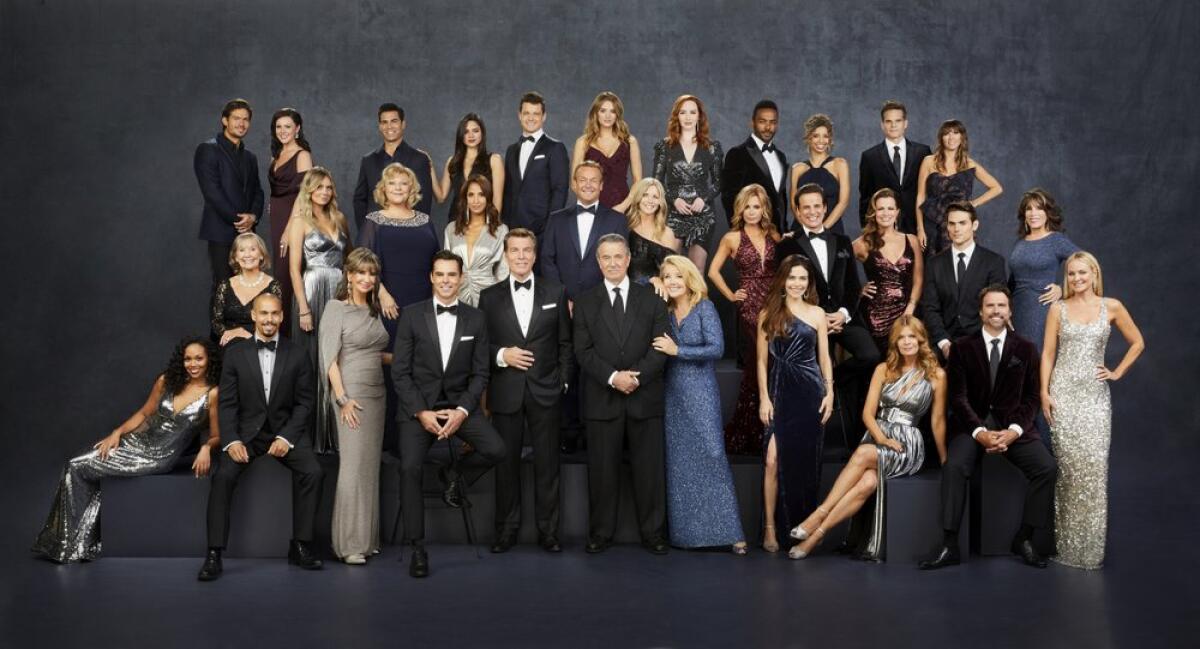 The cast of "The Young and the Restless."