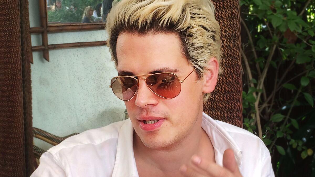 Milo Yiannopoulos announced he plans to make an appearance at UC Berkeley as part of a "Free Speech Week" event on campus. (David Ng / Los Angeles Times)