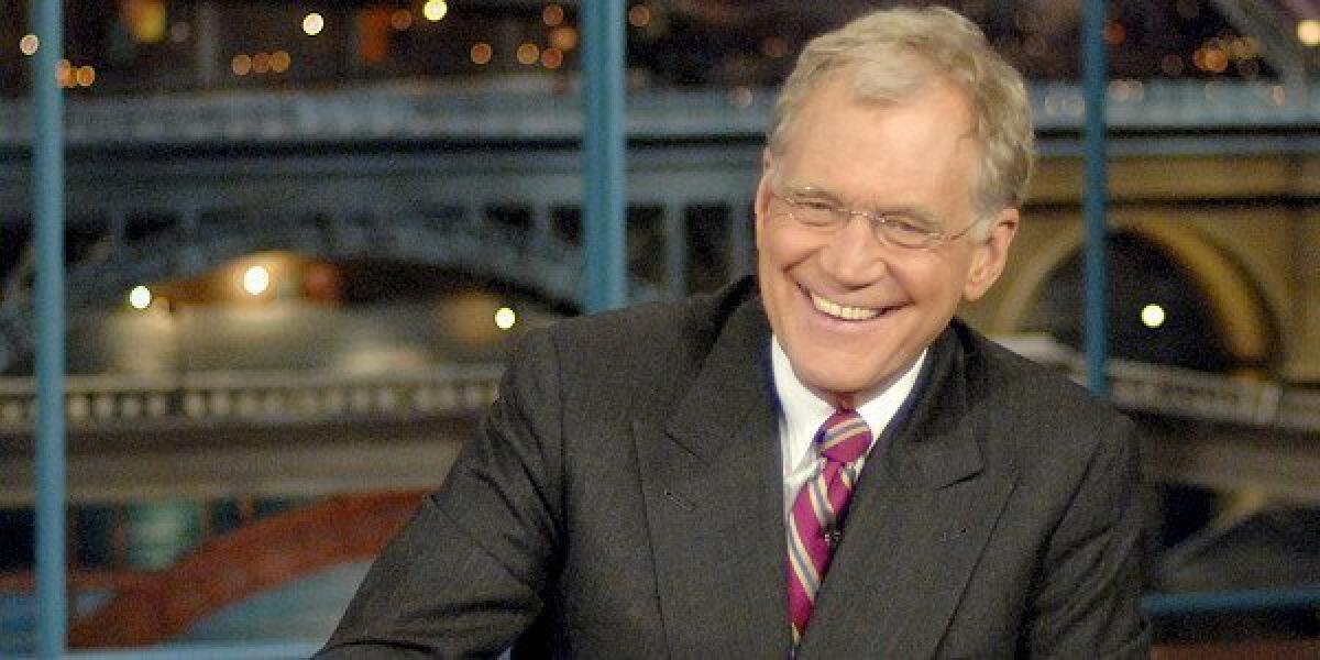 David Letterman, the longtime late-night talk show host, joked that the honor was a mix-up.