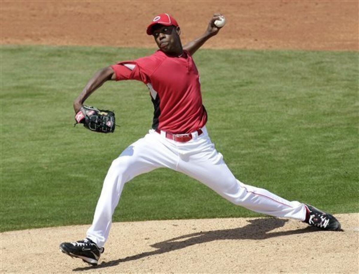 Chapman impresses in Reds' 14-5 win over Royals - The San Diego