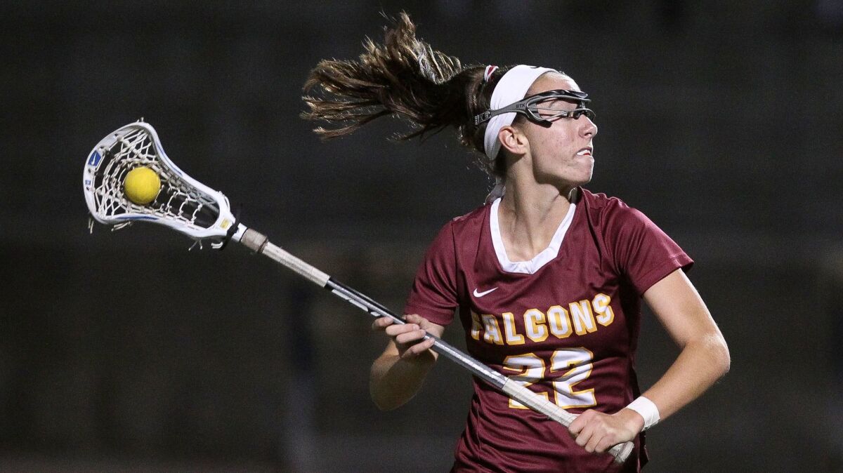 Torrey Pines' Taylor Scornavacco helped push the Falcons to a 23-0 record.