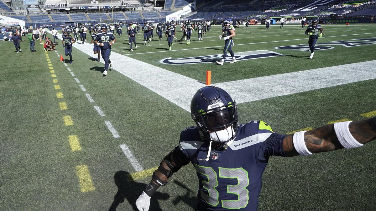 Seattle Seahawks Vs. Arizona Cardinals Pre Game GIF - Nfl National