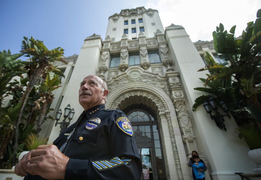 Dominick Rivetti, Beverly Hills police chief