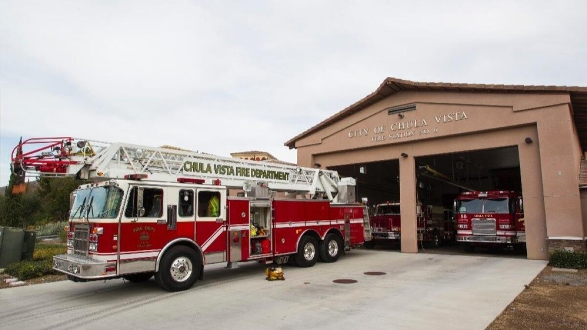 City of Chula Vista Fire Station No. 6 in Eastlake.