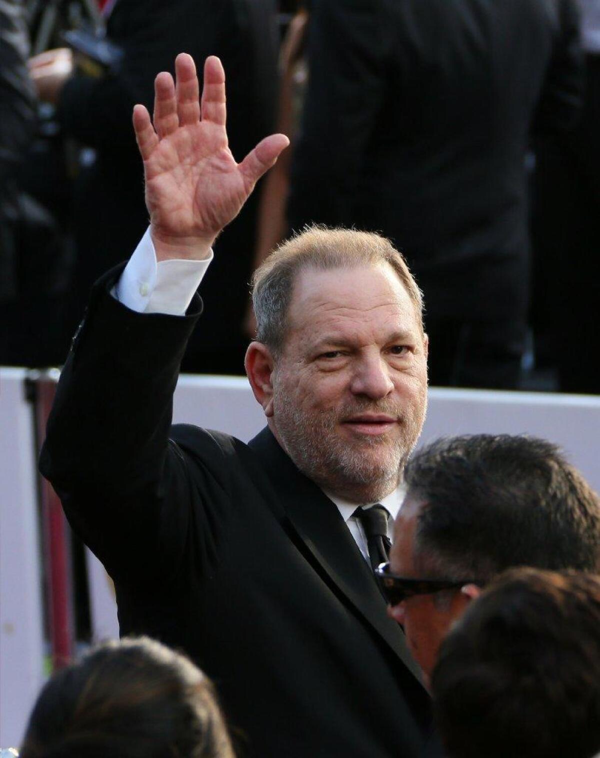 Harvey Weinstein at the Academy Awards in 2016.