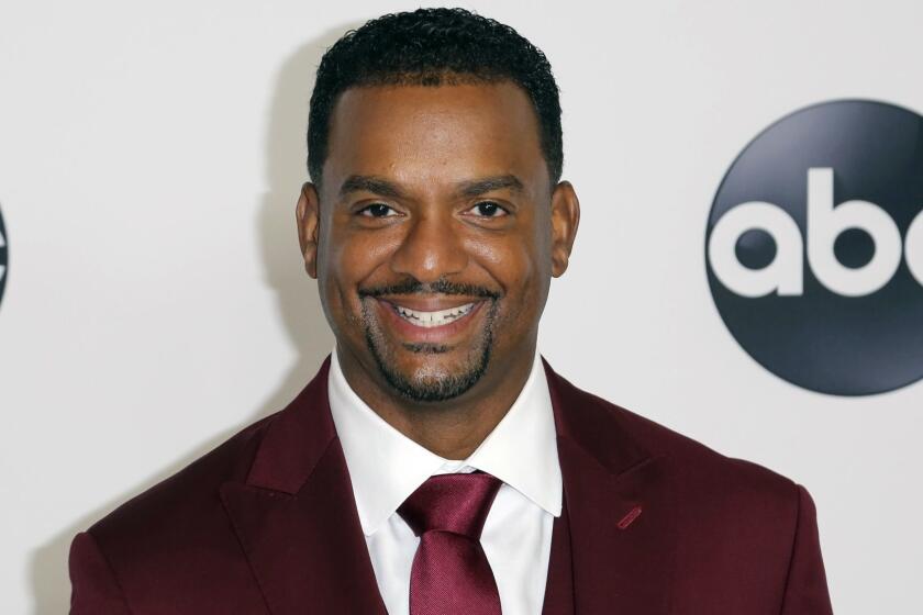 FILE - In this Aug. 7, 2018 file photo, Alfonso Ribeiro arrives at the Disney/ABC 2018 Television Critics Association Summer Press Tour in Beverly Hills, Calif. Ribeiro is suing creators of Fortnite and NBA 2K for using his famous dance as Carlton from "The Fresh Prince of Bel-Air" on the popular video games. In separate lawsuits filed Monday in federal court in Los Angeles, Ribeiro alleges that Fortnite-maker Epic Games and 2K Sports-creator Take-Two Interactive used his dance dubbed âThe Carlton Danceâ without permission or giving him credit. (Photo by Willy Sanjuan/Invision/AP, File)