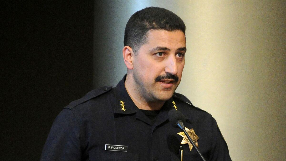 Asst. Police Chief Paul Figueroa will now serve as acting chief.