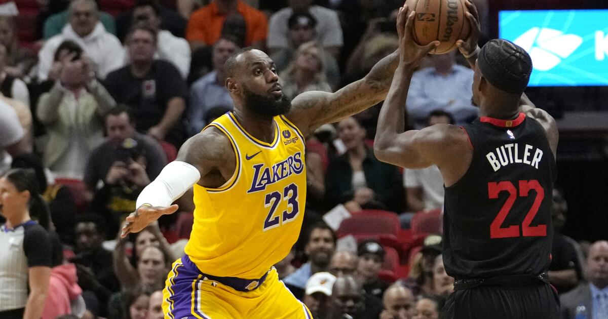Les Lakers tombent face au Heat après qu’Anthony Davis se soit blessé à la hanche