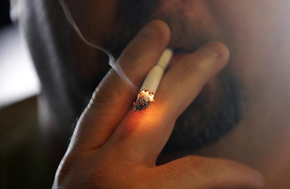 The American Lung Assn. has given the city of Glendale an A grade for its anti-smoking efforts, while Burbank earned a B.