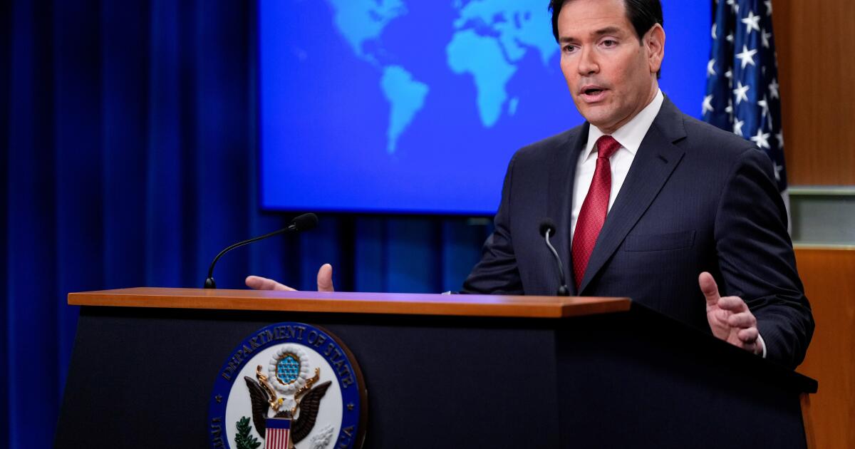 A UE alertou sobre uma possível ação depois que os EUA baniram cinco europeus sob acusações de censura A UE alertou sobre uma possível ação depois que os EUA baniram cinco europeus sob acusações de censura