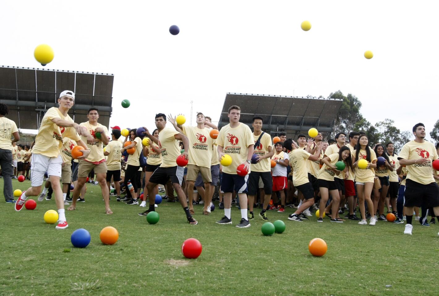 UC Irvine attempts to break four-quadrant dodgeball world record