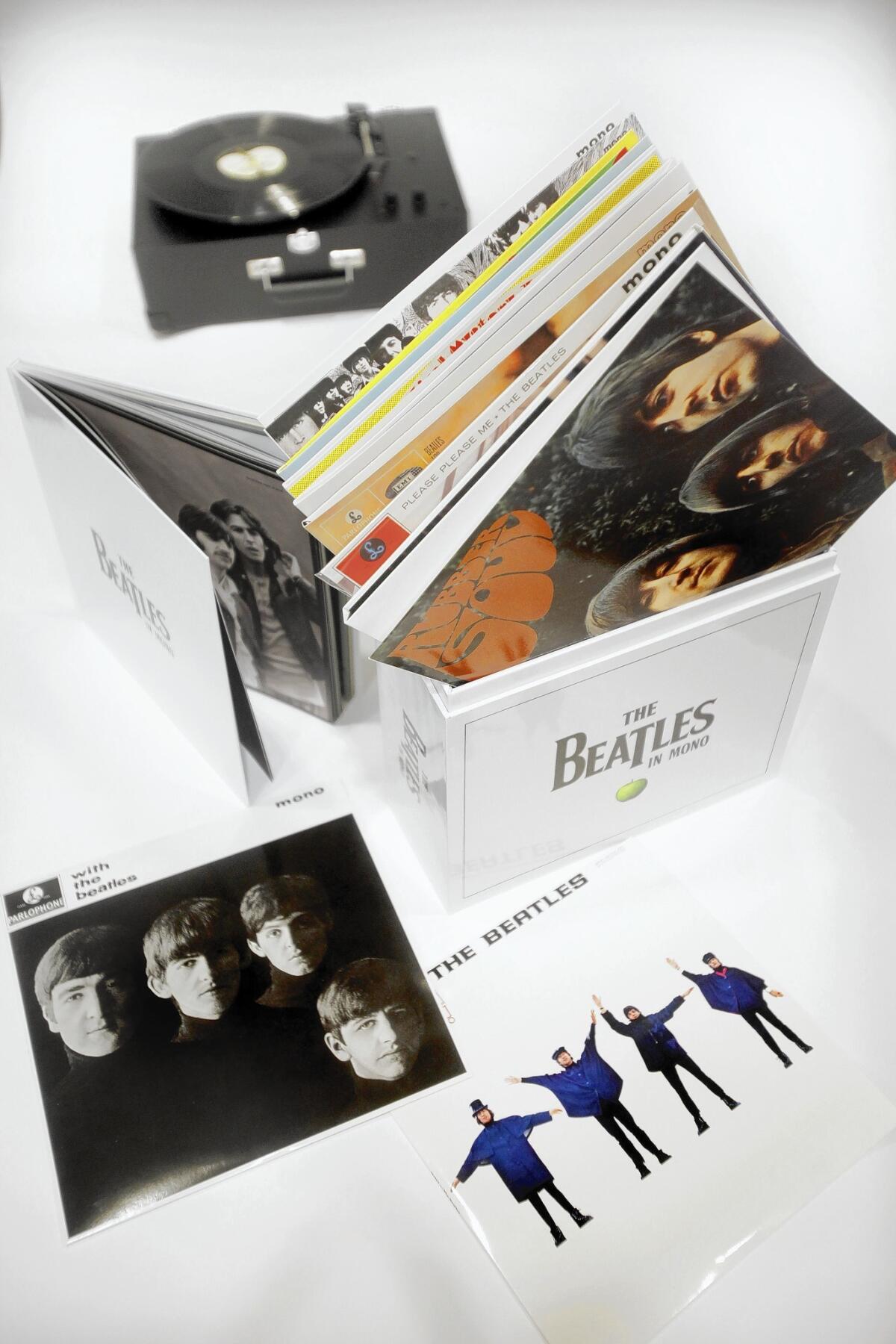 The Beatles' new 11-volume "Beatles in Mono" box set.