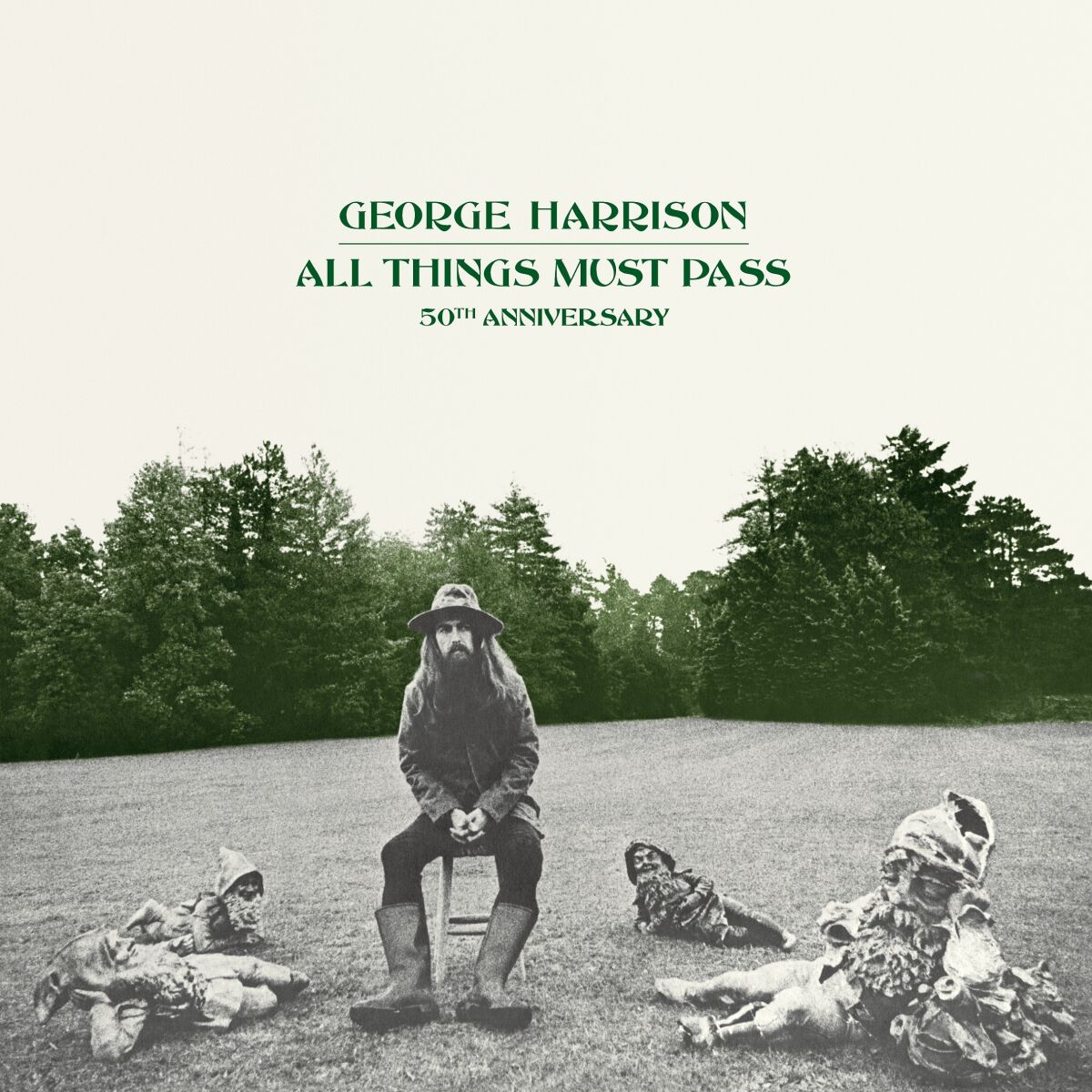 Harrison’s landmark album “All Things Must Pass” is celebrating its belated 50th anniversary this year. The original 23-track album — complete with hits “Isn’t It a Pity,” “What Is Life” and “My Sweet Lord” — has been remixed for the anniversary editions from Capitol/UMe and are now augmented with 47 demos and outtakes, 42 of them previously unreleased. (Capitol/UMe via AP)