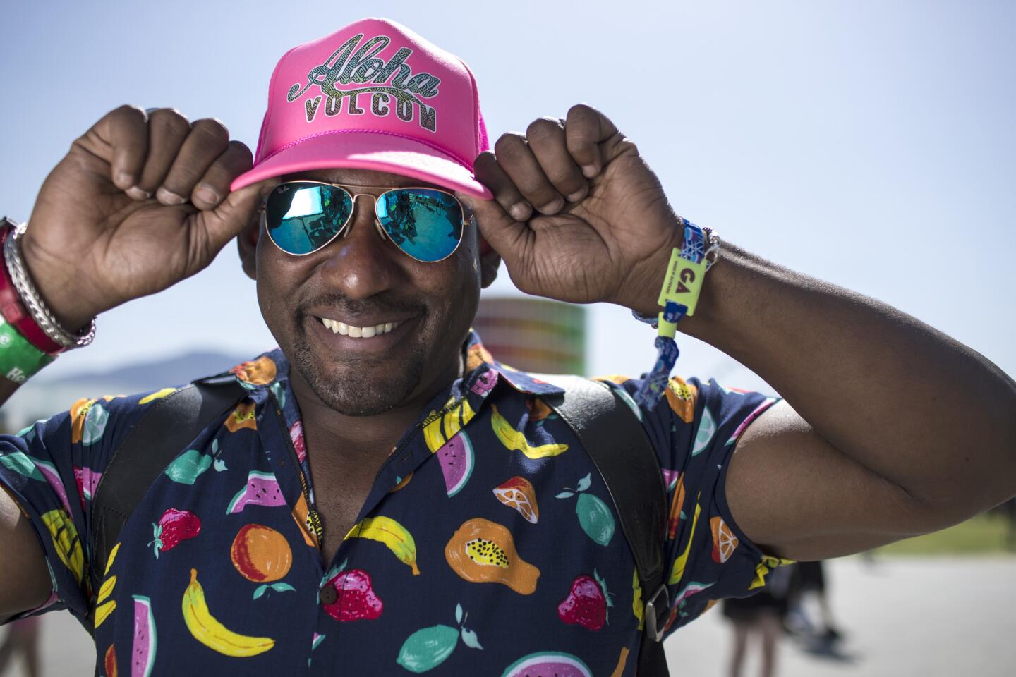 Faces in the crowd at Coachella