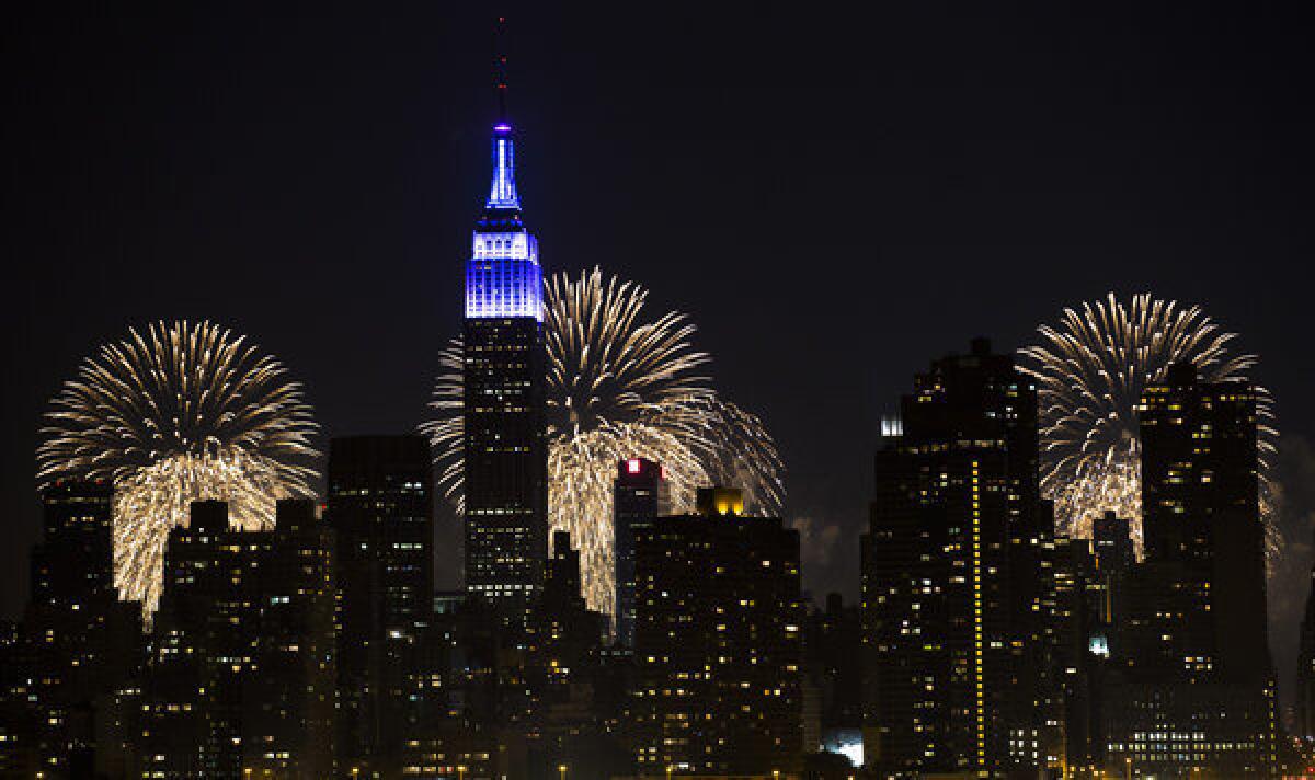 NBC's broadcast of Macy's 37th annual Fourth of July fireworks show ranked as one of the most tweeted about programs on TV.