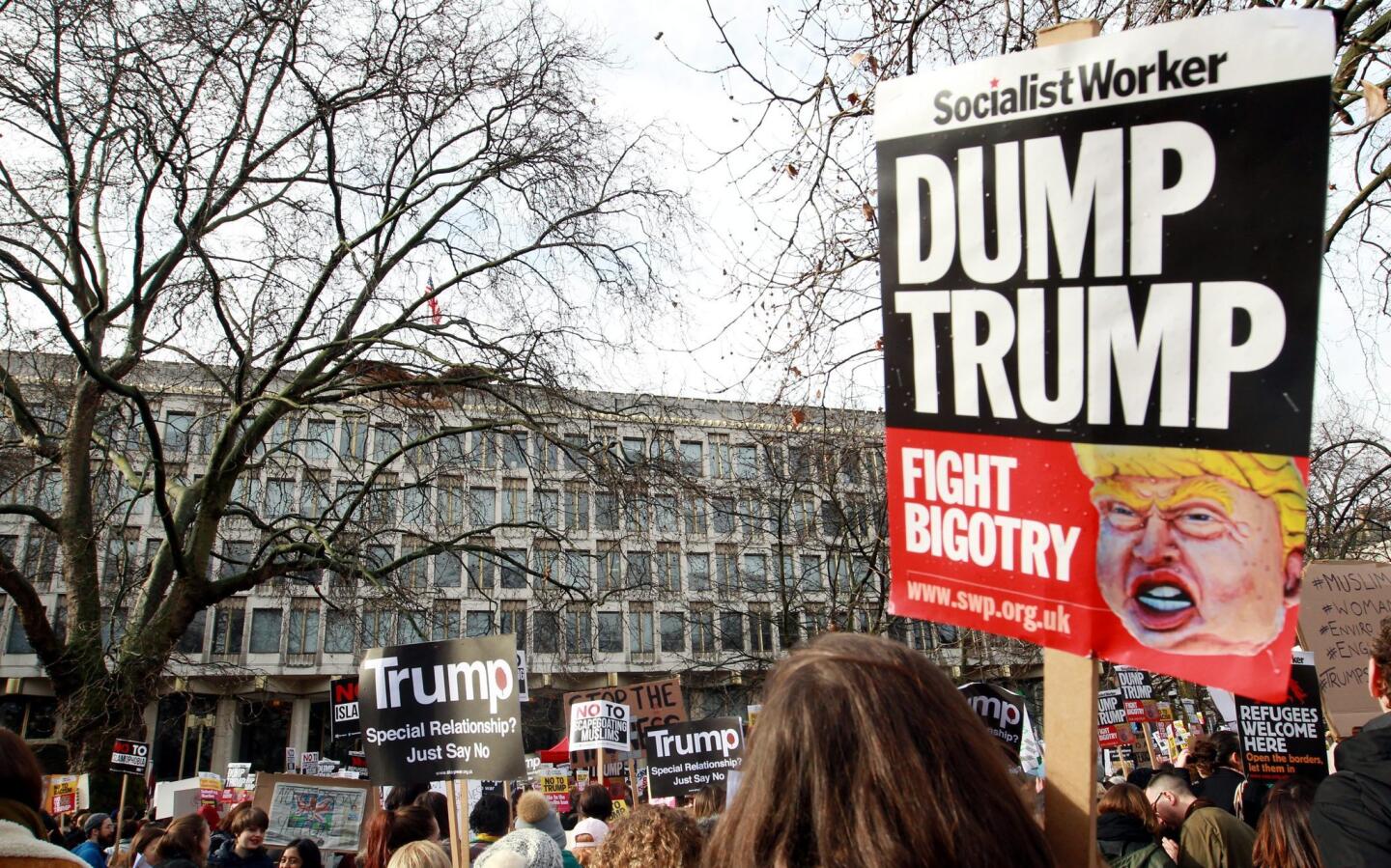 Anti Trump en Londres