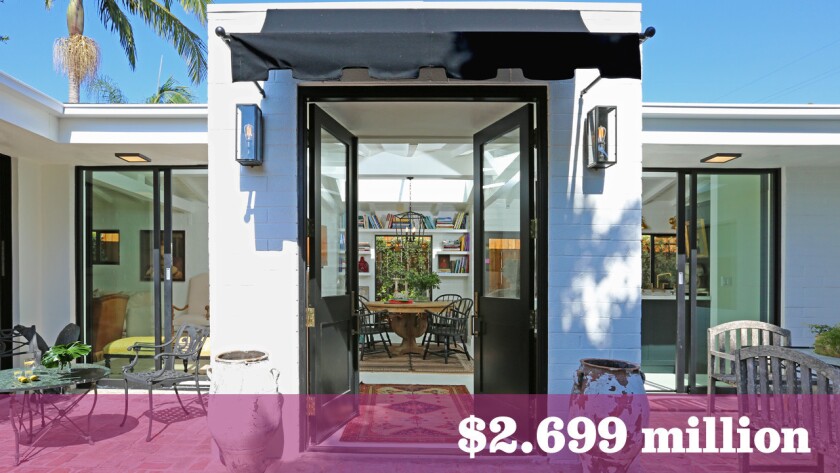 Designer S Midcentury Redo Makes A Fashionable Entrance In