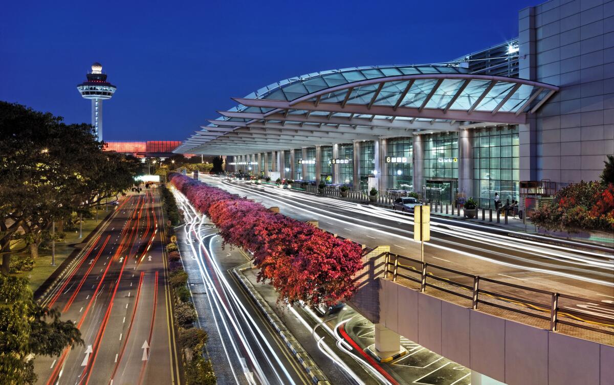 Terminal 2 at Singapore's Changi International Airport.
