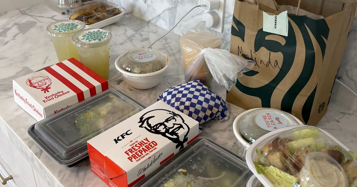 Who’s sending mystery Uber Eats orders to L.A. neighborhoods? The plot thickens