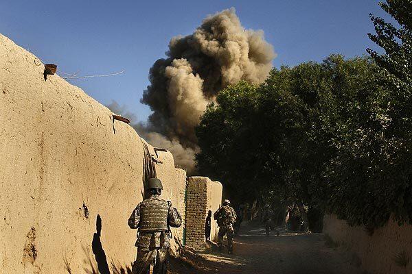 Blast in Afghanistan