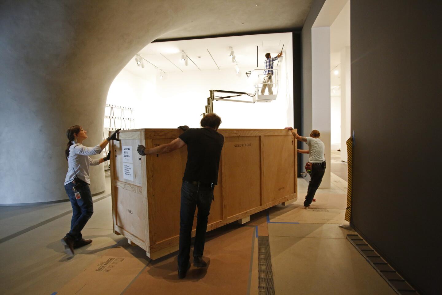 Murakami Mural Finds A Home At Broad Museum
