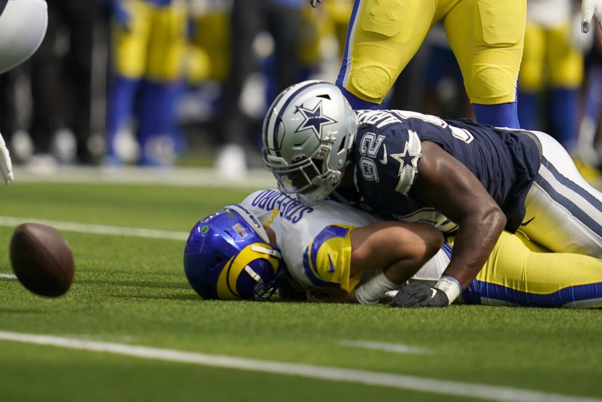 Rams-Cowboys takeaways: 'Challenging times' for defending champs