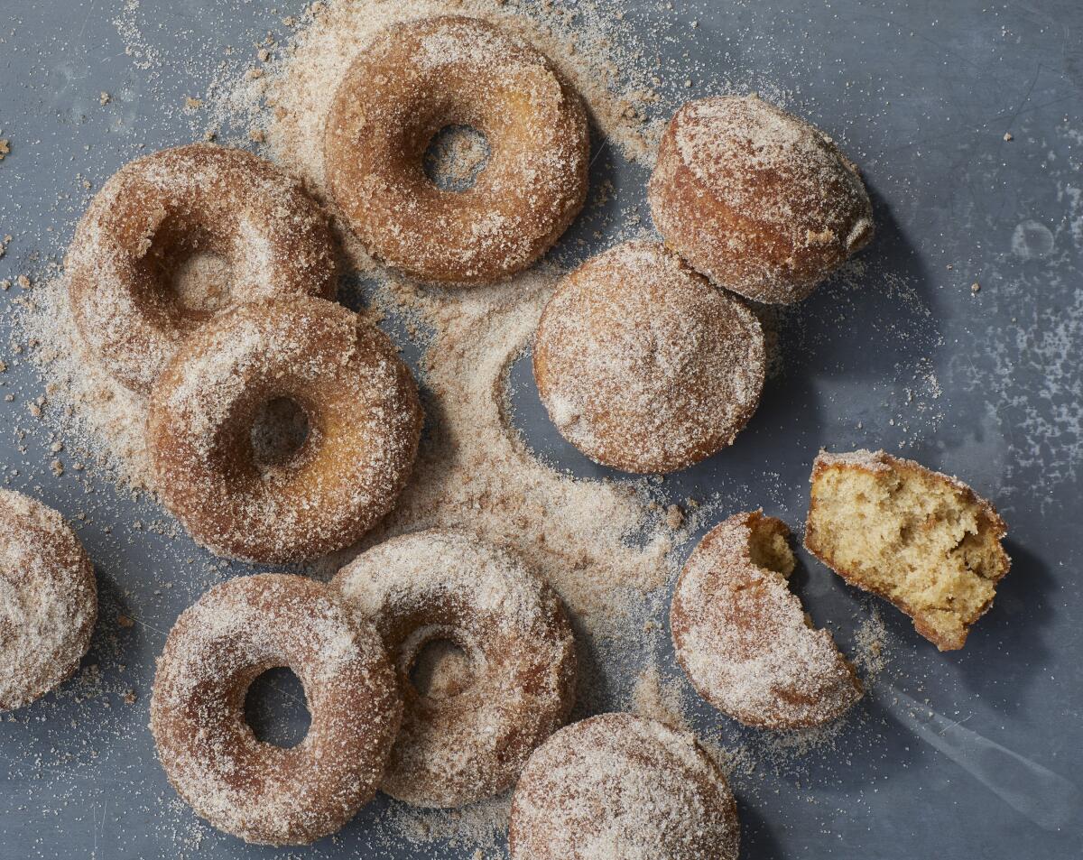 Spicy-sweet apple cider doughnuts and muffins