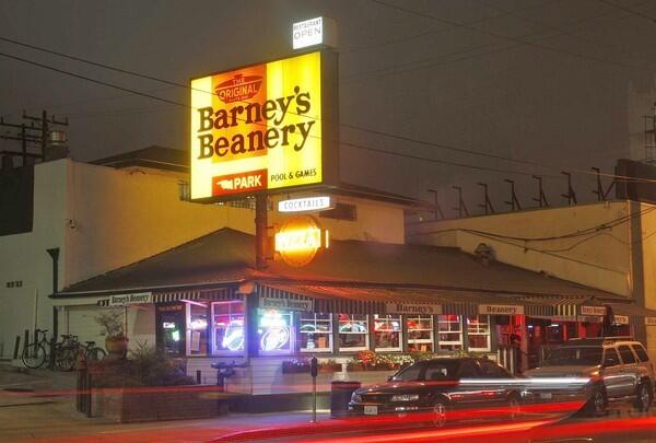 Happy anniversary, Barney's
