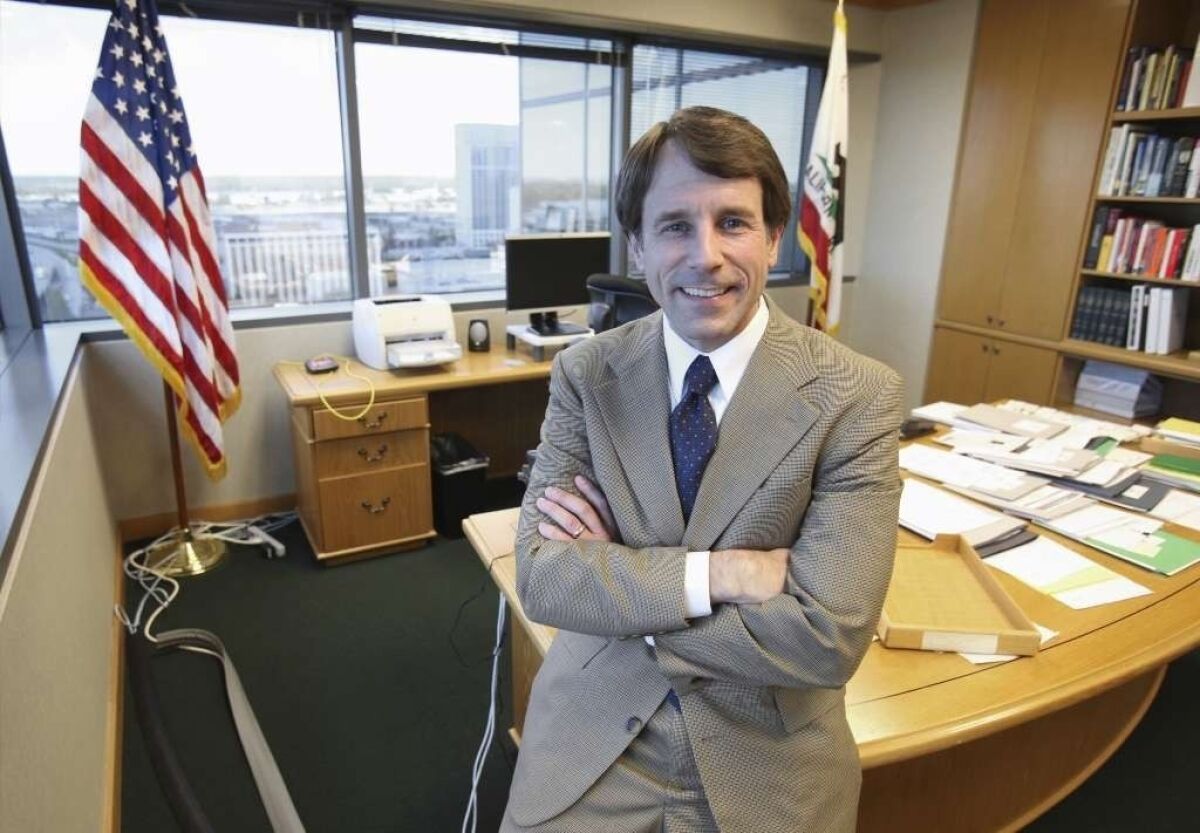 California Insurance Commissioner Dave Jones, shown in 2011, has fined Safeco Insurance $900,000 after a market-conduct study.
