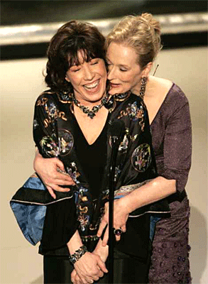 Lily Tomlin and Meryl Streep
