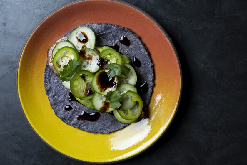 The Tuna Taco is a new menu item at Puesto Mexican Artisan Kitchen and Bar.